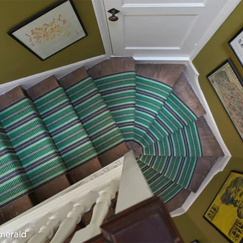 stair runner fitted by aj rogers and sons
